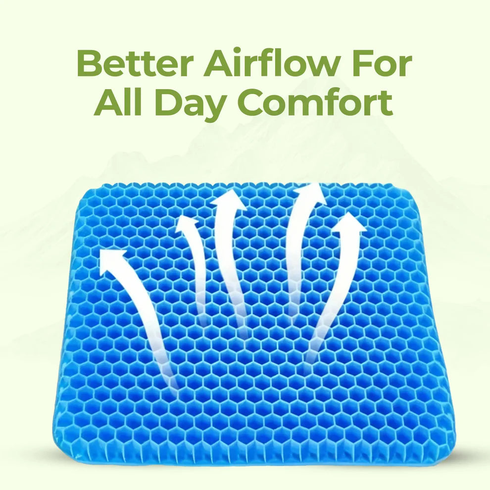 Comfy Support Dual-Layer Gel Cushion 💺